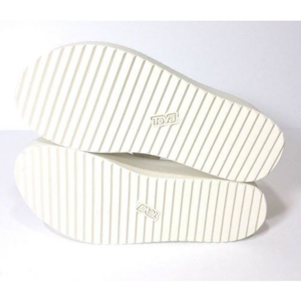 Teva White Iridescent Platform Sandal ONE LEFT!! - Picture 5 of 7